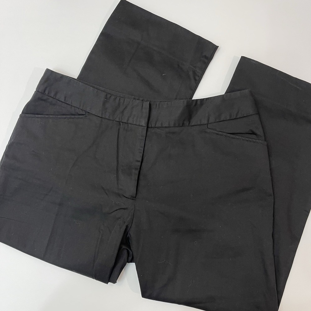 Karen Kane Women's Black Capri‎ Pant Size 4 Cotton